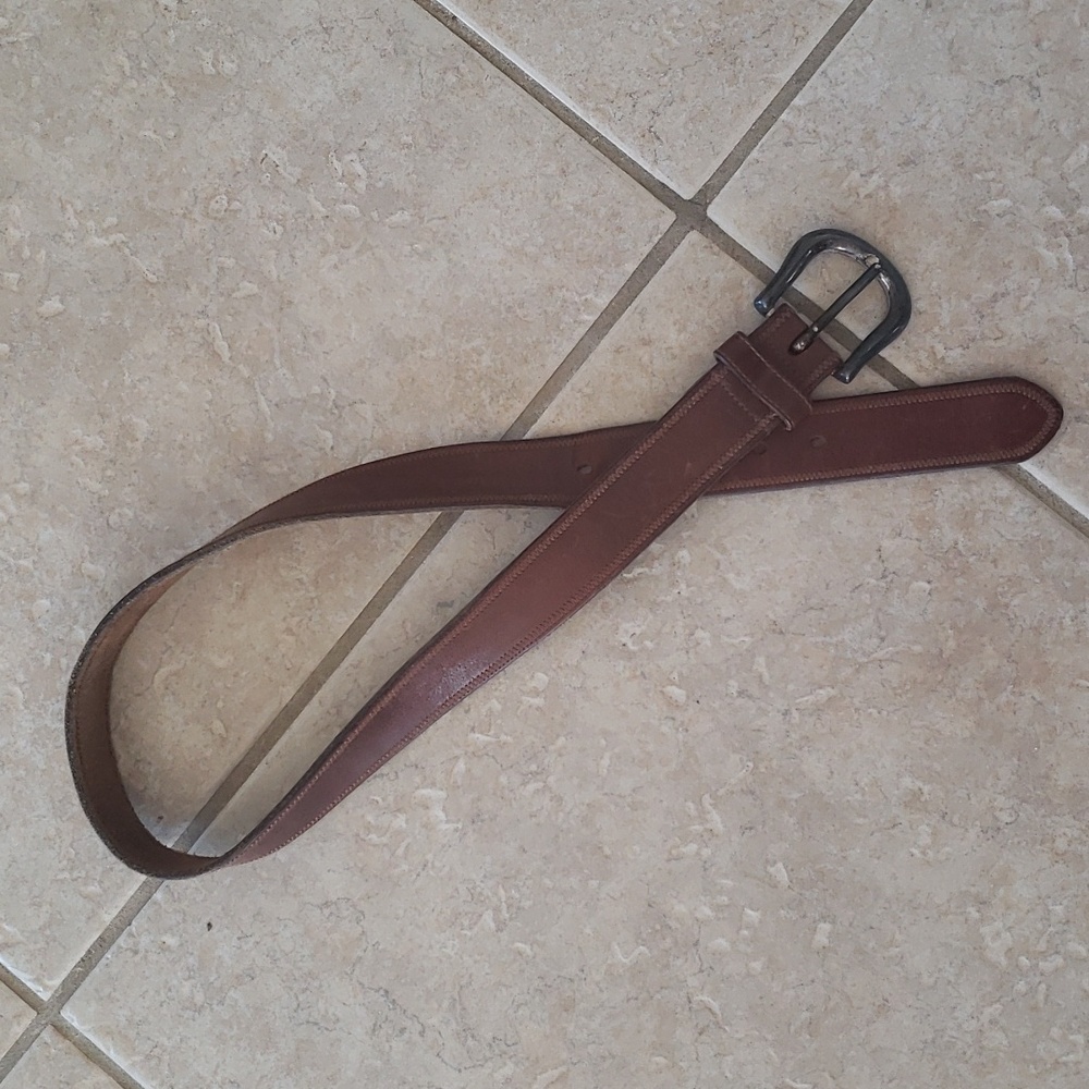Vintage leather belt